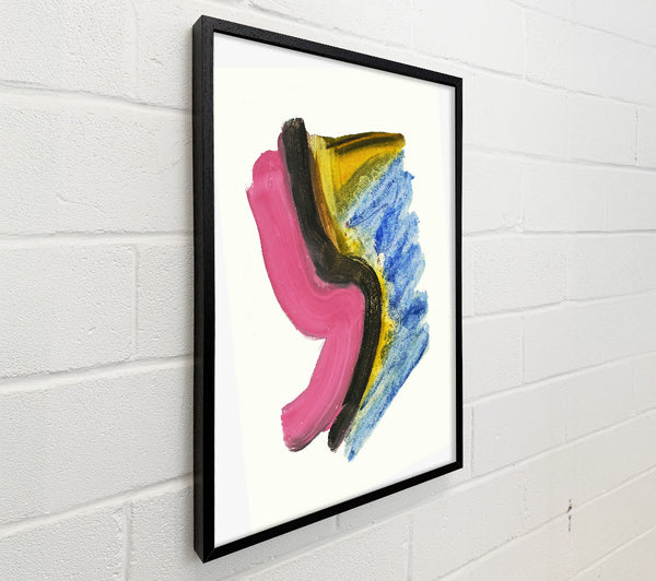 Pink Abstract Swirl