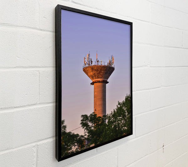 Orange Sunset Tower