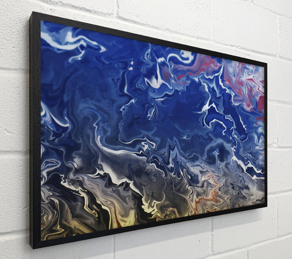 Azure Swirls And Streams