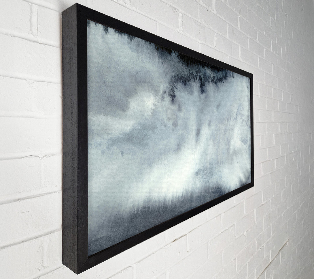  A Canvas Print of Grey Abstract Cloudscape Canvas Print