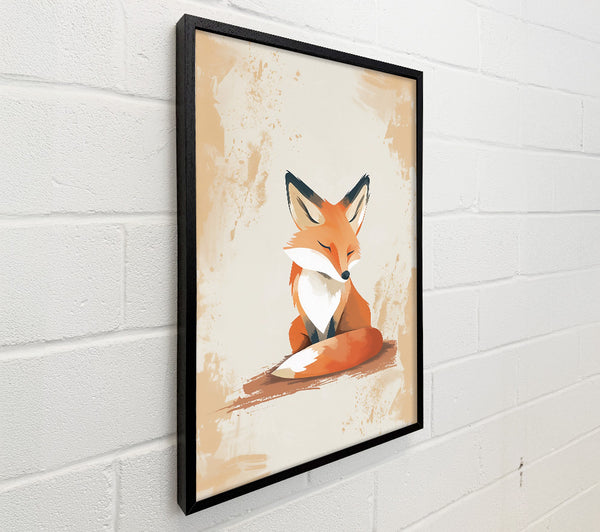 Orange Fox Resting