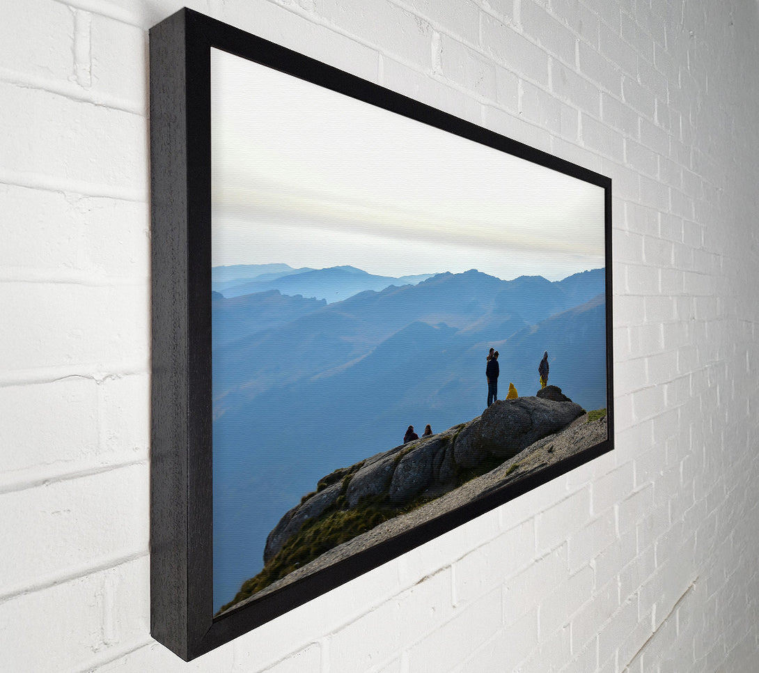  A Canvas Print of Blue Horizon Viewers Canvas Art