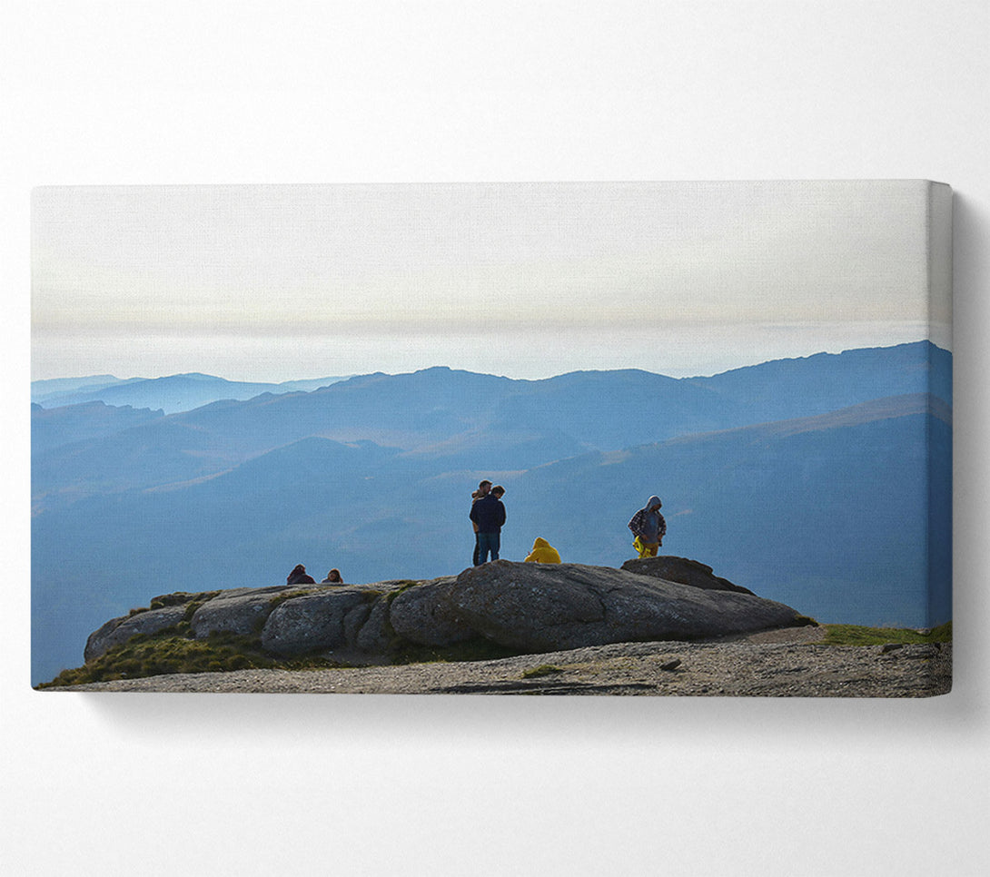  A Canvas Print of Blue Horizon Viewers Canvas Art