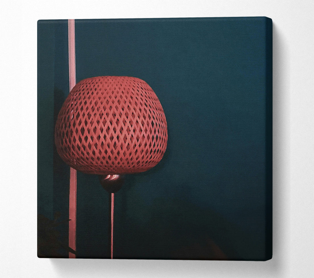  A Canvas Print of Coral Light Cast Canvas Art