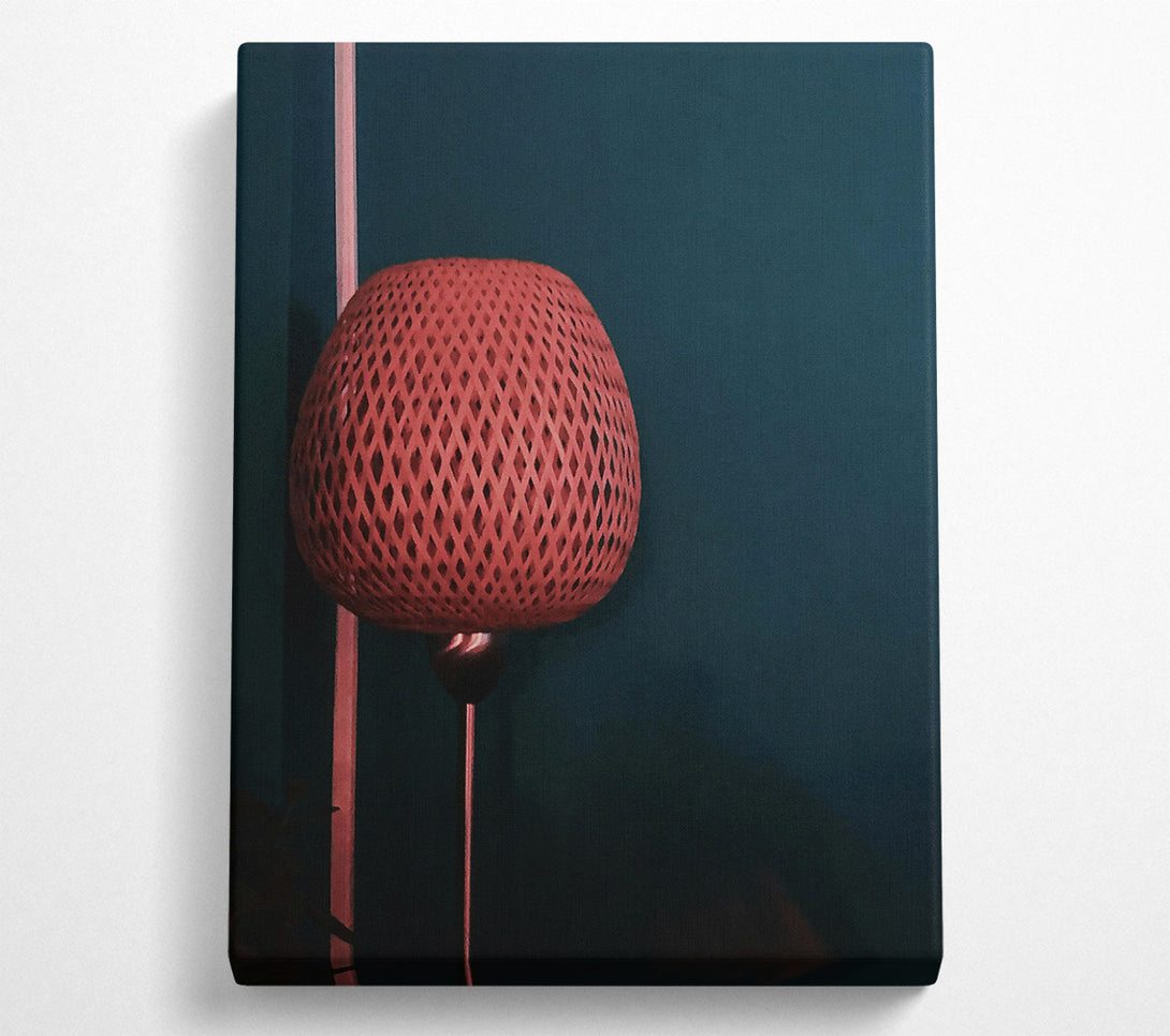  A Canvas Print of Coral Light Cast Canvas Art