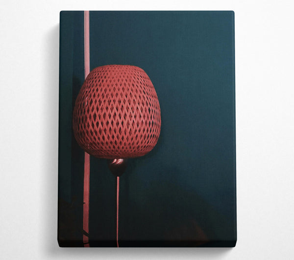  A Canvas Print of Coral Light Cast Canvas Art