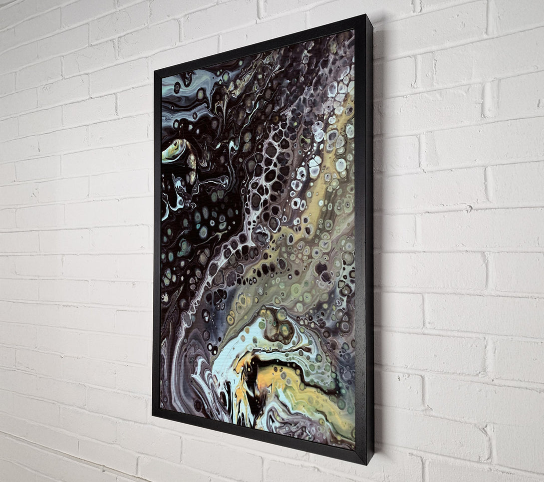  A Canvas Print of Black Swirling Dreamscape Canvas Print