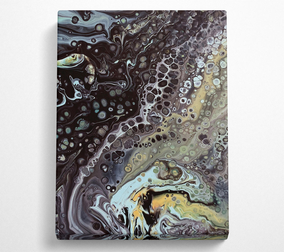  A Canvas Print of Black Swirling Dreamscape Canvas Print