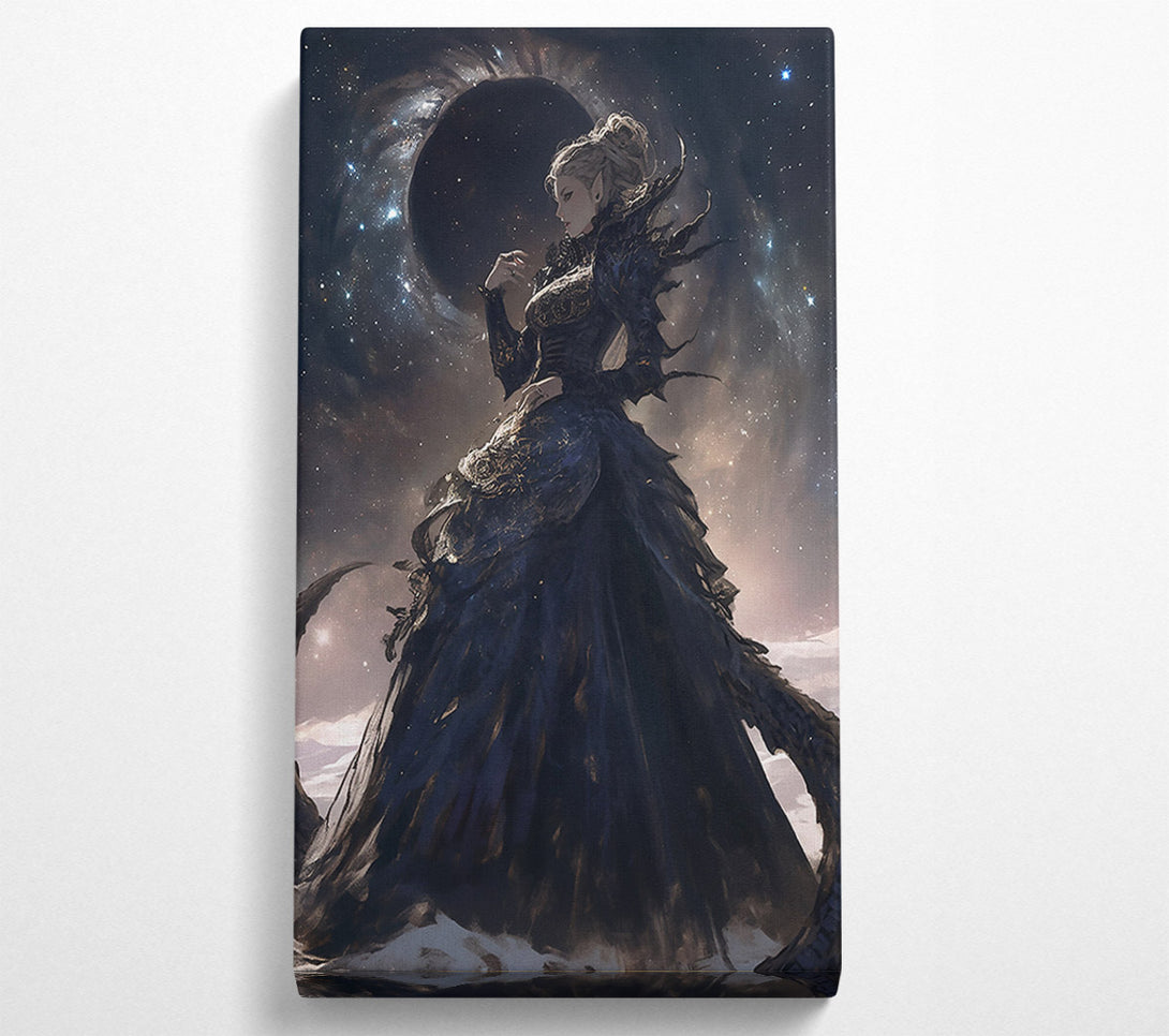  A Canvas Print of Black Nebula Queen Canvas Art