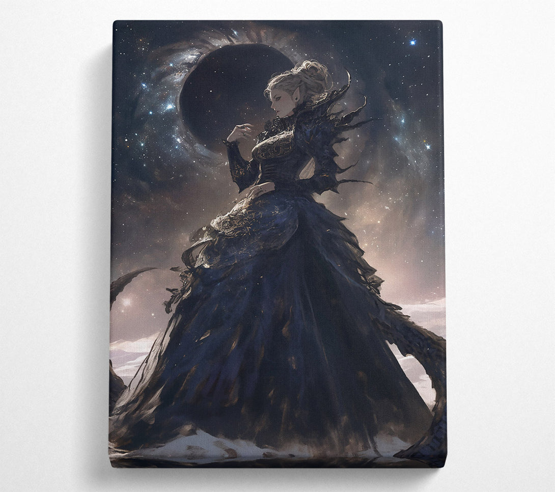  A Canvas Print of Black Nebula Queen Canvas Art