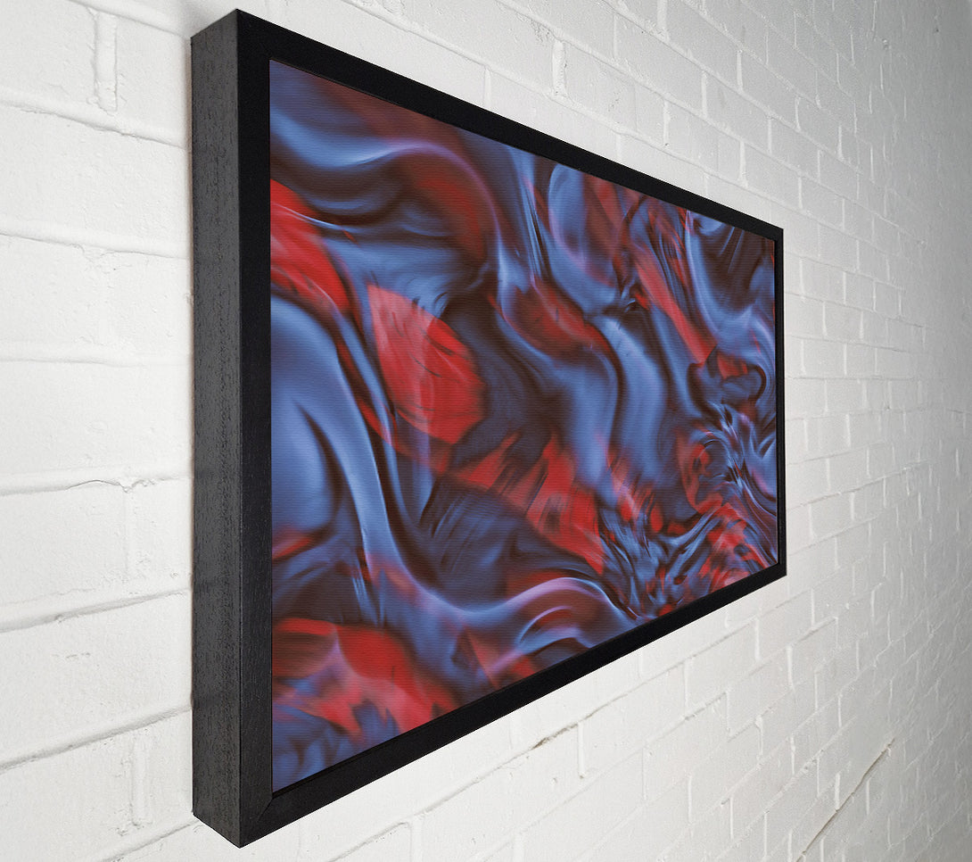  A Canvas Print of Blue Liquid Dreams Canvas Wall Art