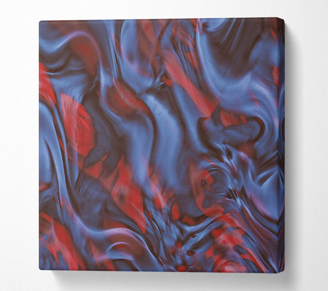  A Canvas Print of Blue Liquid Dreams Canvas Wall Art