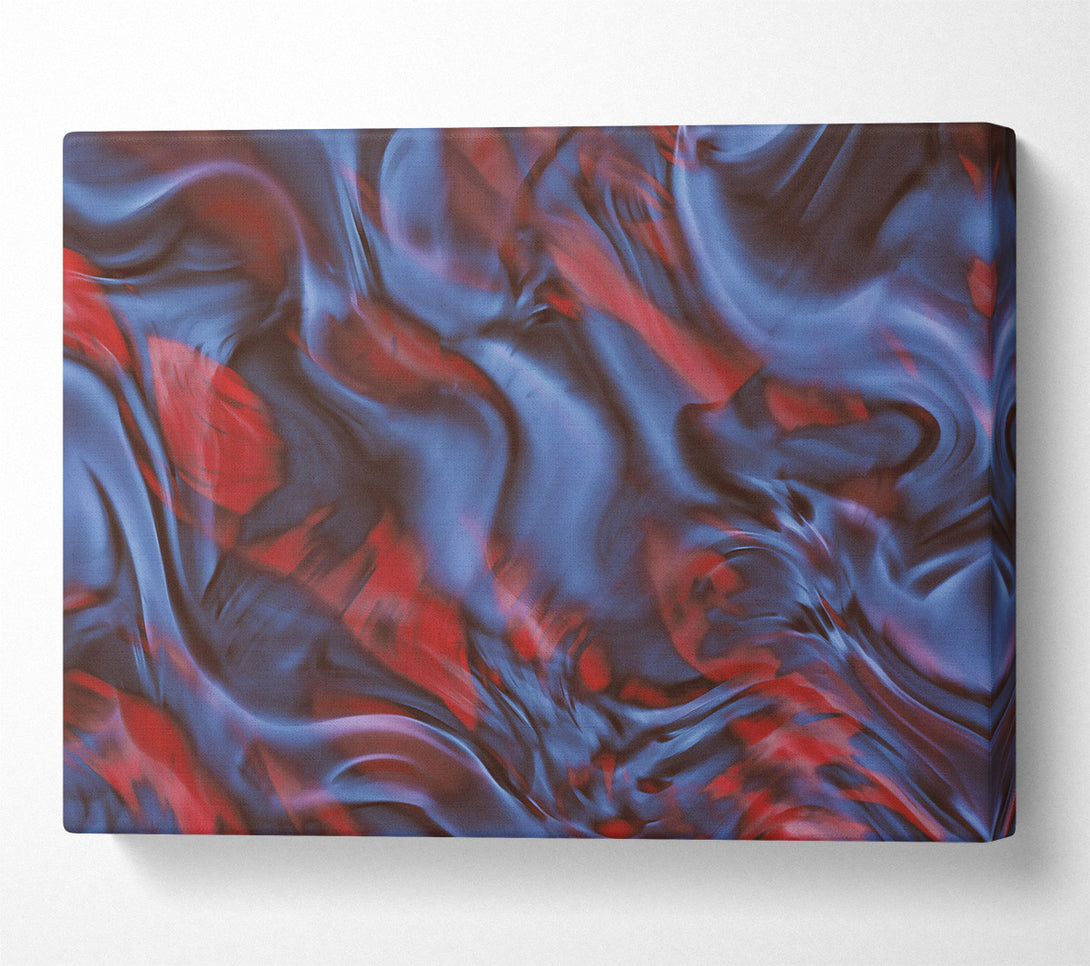  A Canvas Print of Blue Liquid Dreams Canvas Wall Art