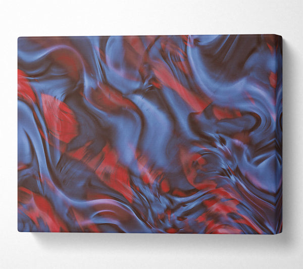  A Canvas Print of Blue Liquid Dreams Canvas Wall Art