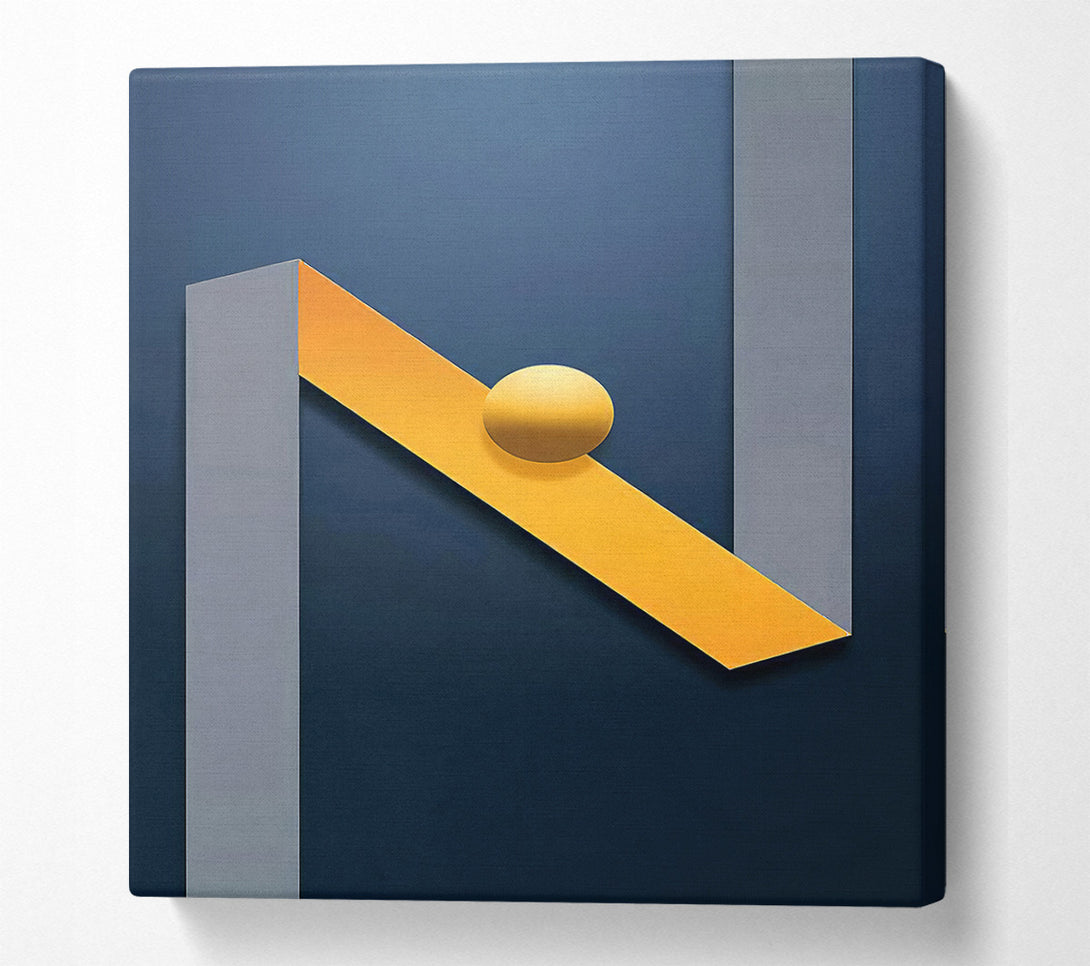  A Canvas Print of Blue Ribbon Canvas Art