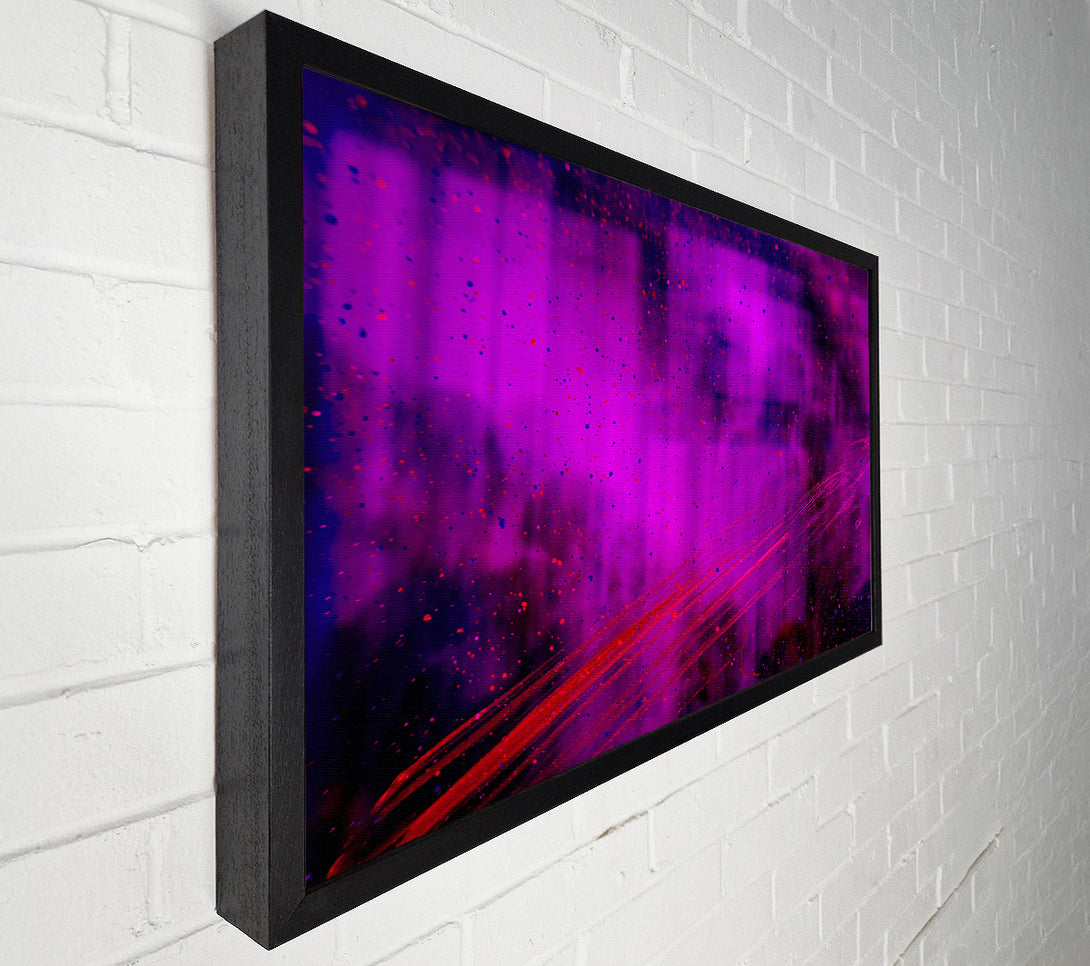  A Canvas Print of Magenta Cosmic Dust Canvas Print