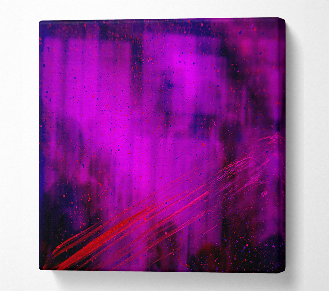  A Canvas Print of Magenta Cosmic Dust Canvas Print