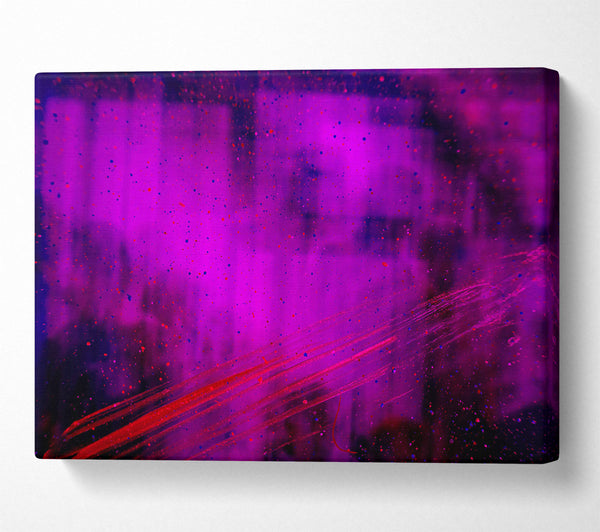  A Canvas Print of Magenta Cosmic Dust Canvas Print