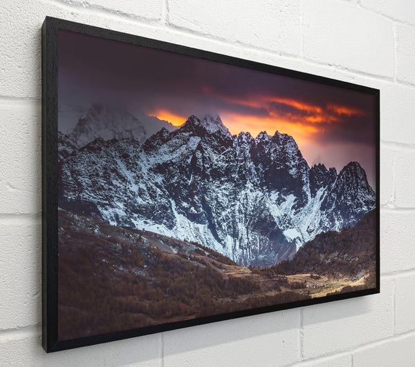 Orange Sky Mountains
