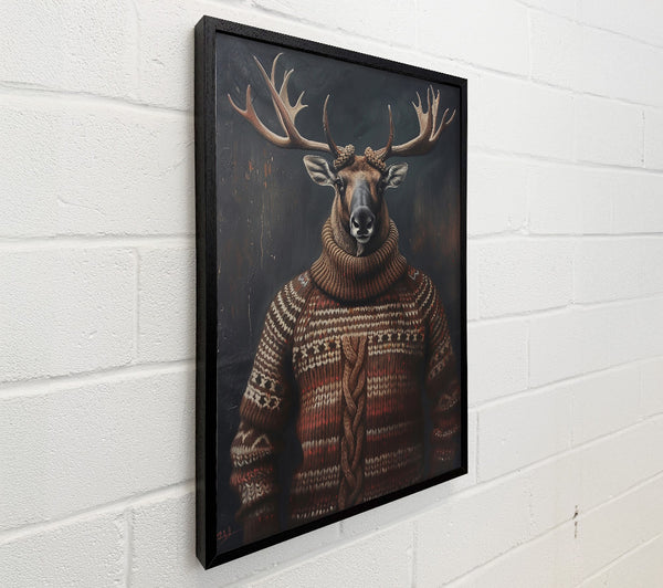 Brown Antlered Gentleman