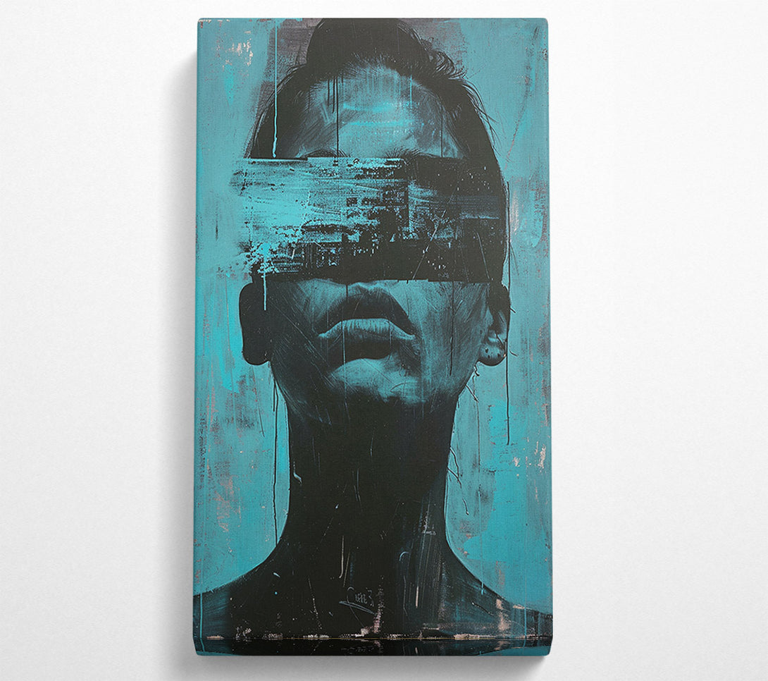  A Canvas Print of Blue Sightless Canvas Art