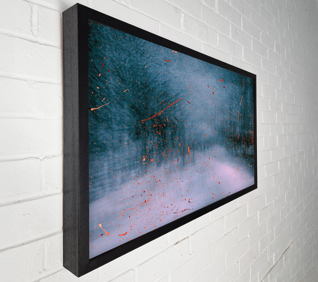  A Canvas Print of Azure Dust Storm Canvas Wall Art