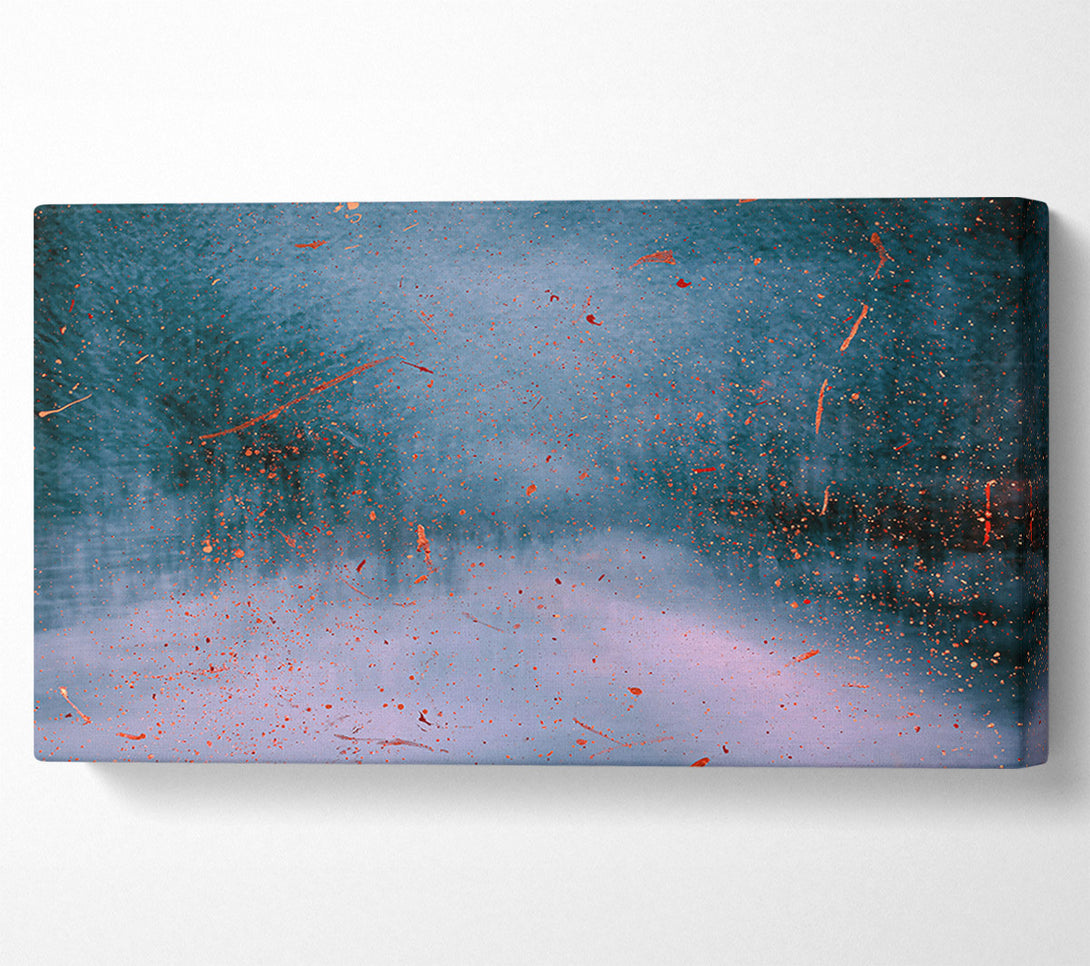  A Canvas Print of Azure Dust Storm Canvas Wall Art