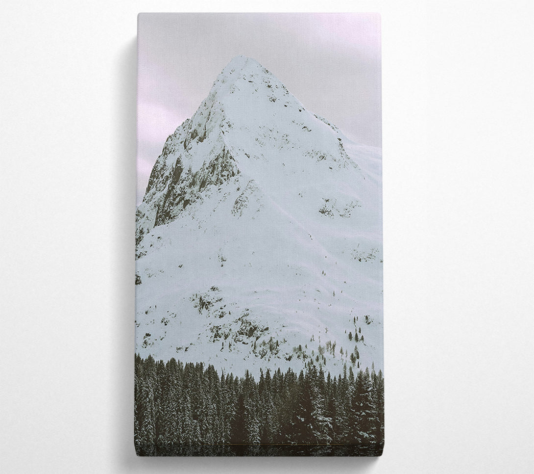  A Canvas Print of White Mountain Serenity Canvas Wall Art