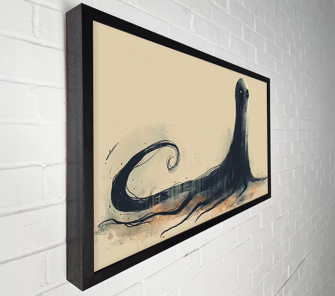  A Canvas Print of The Blackened Shadow Canvas Art