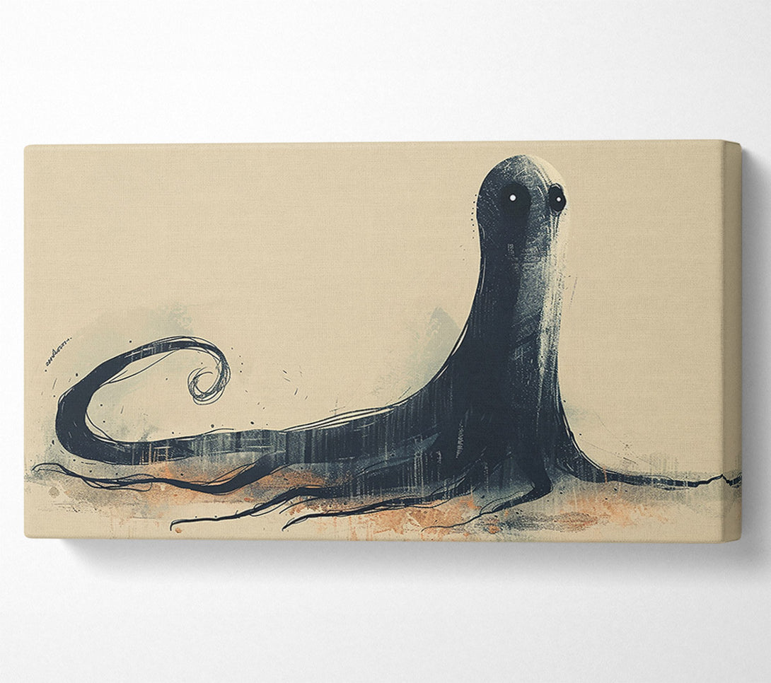  A Canvas Print of The Blackened Shadow Canvas Art