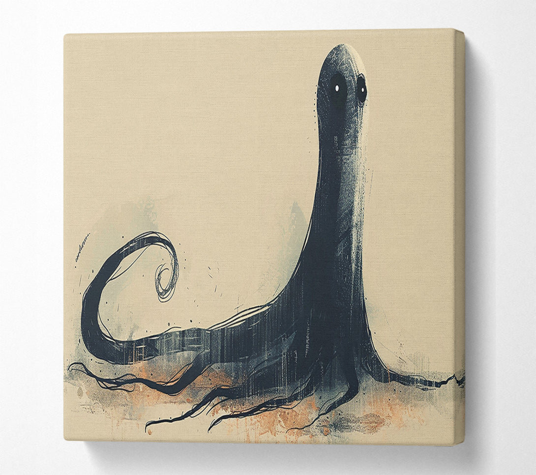  A Canvas Print of The Blackened Shadow Canvas Art