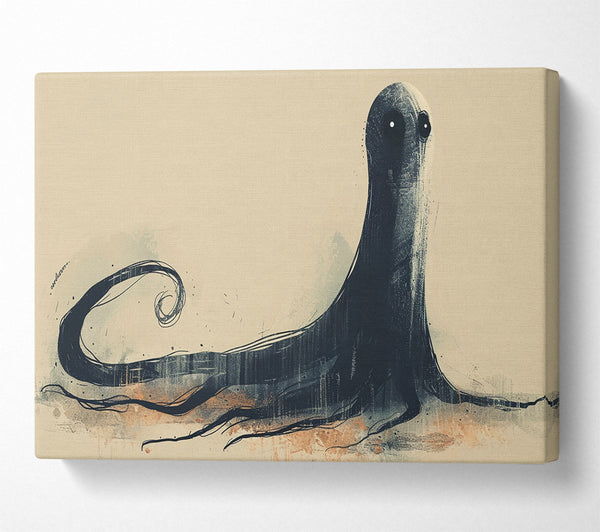  A Canvas Print of The Blackened Shadow Canvas Art