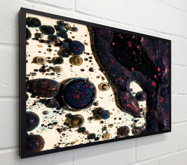 Crimson Cosmic Swirl