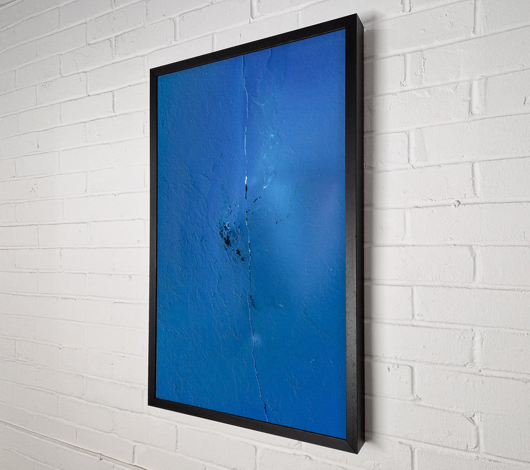  A Canvas Print of The Azure Divide Canvas Print