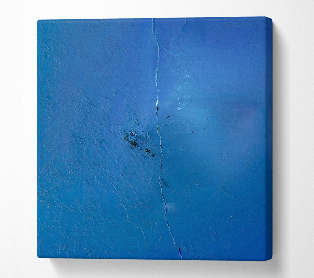  A Canvas Print of The Azure Divide Canvas Print