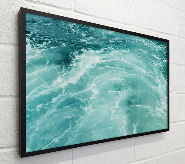 Teal Ocean Waves