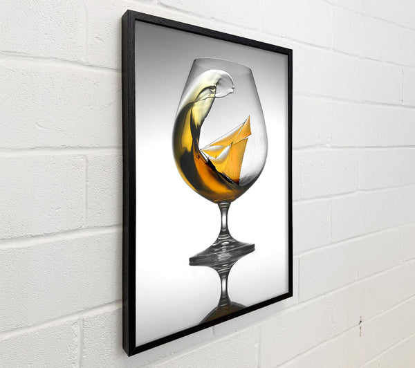 Boat In A Wine Glass