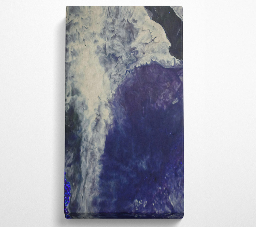  A Canvas Print of Indigo Sky Swirl Canvas Wall Art