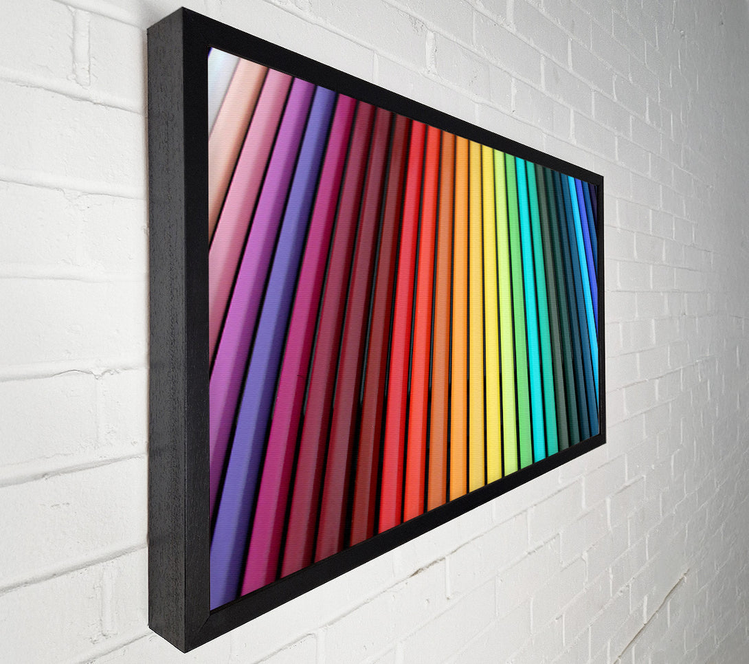  A Canvas Print of Turquoise Color Spectrum Canvas Wall Art