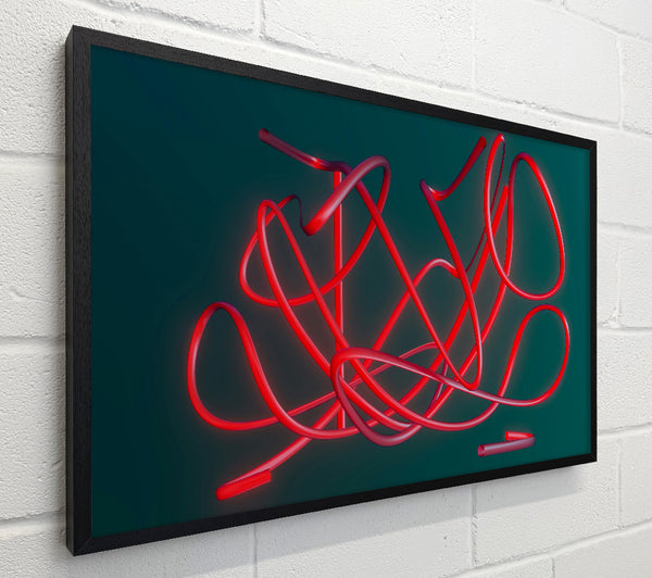 Crimson Tangled Lines
