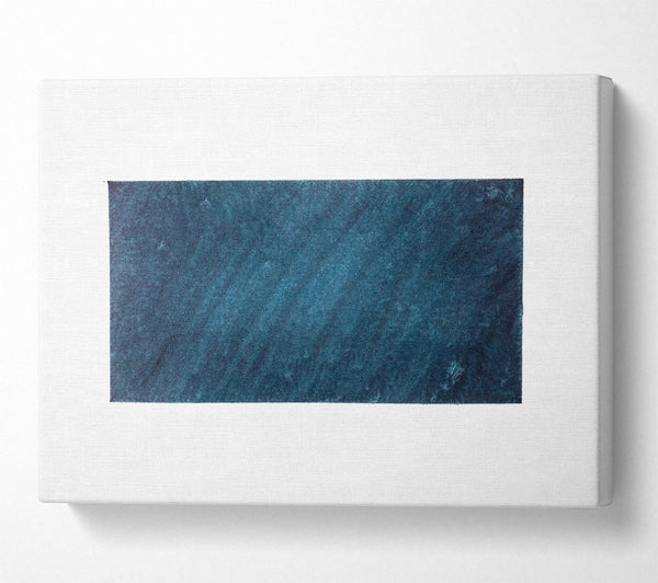  A Canvas Print of Azure Abstract Square Canvas Print