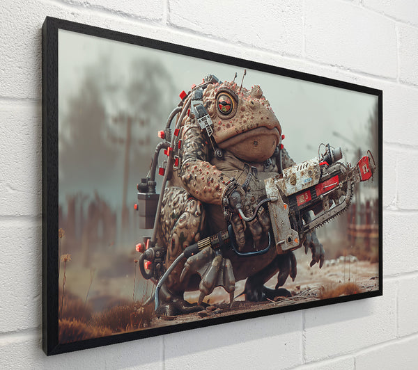 Crimson Chainsaw Toad
