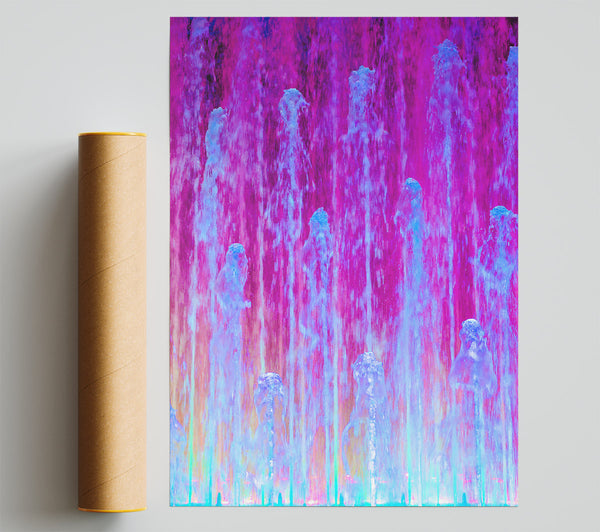Pink Water Ballet Giclee Print