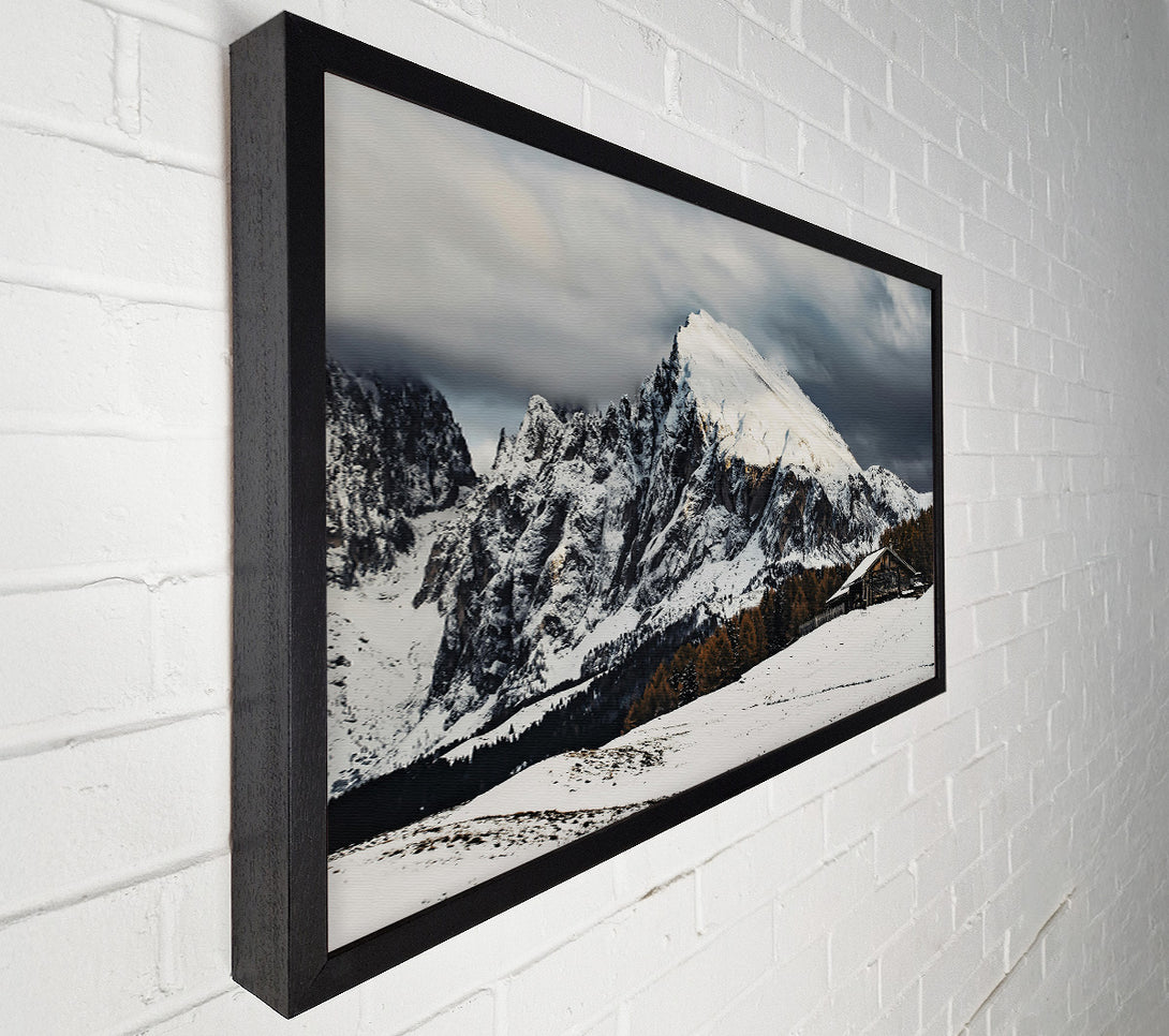  A Canvas Print of White Mountain Solitude Canvas Art