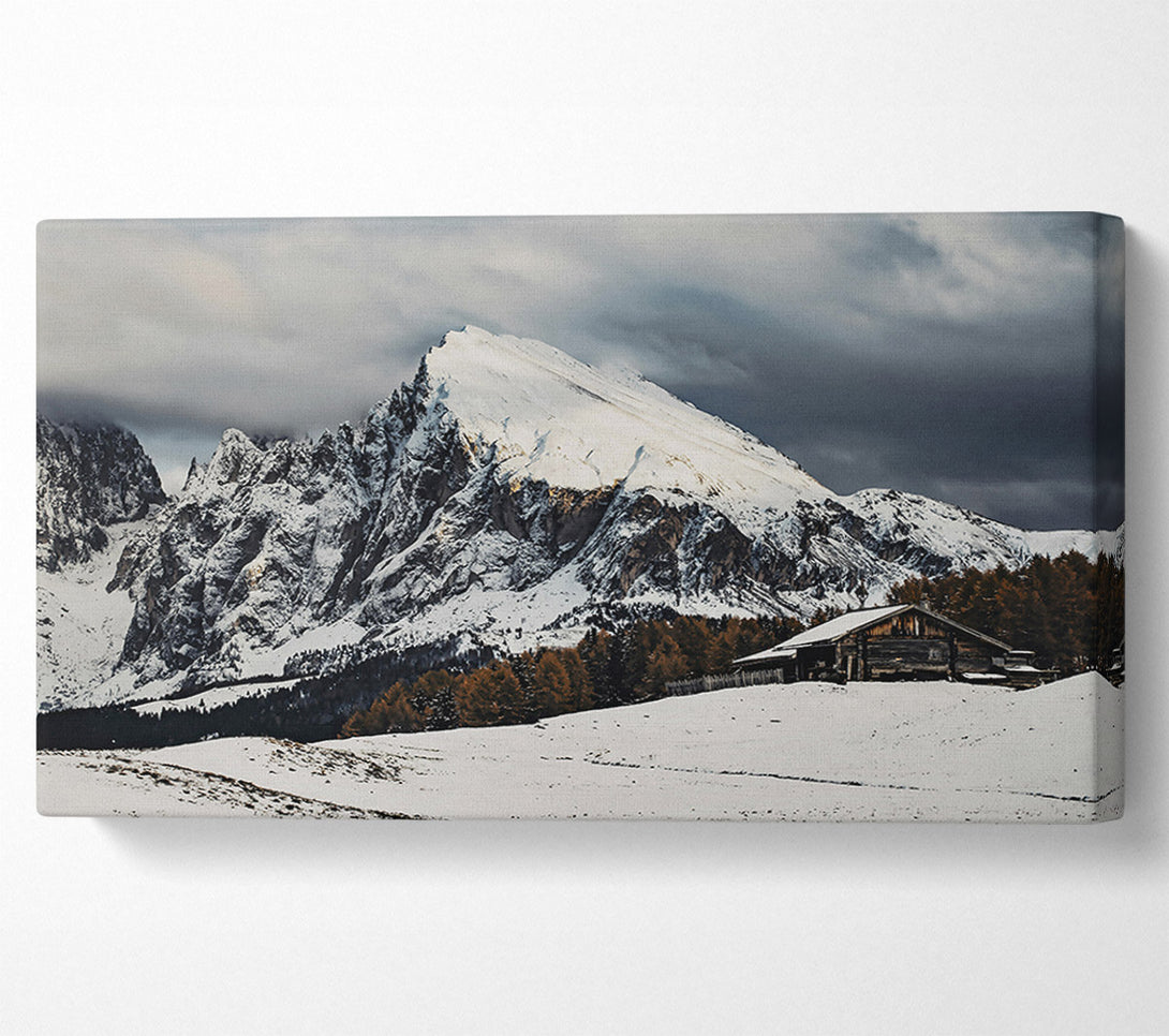  A Canvas Print of White Mountain Solitude Canvas Art