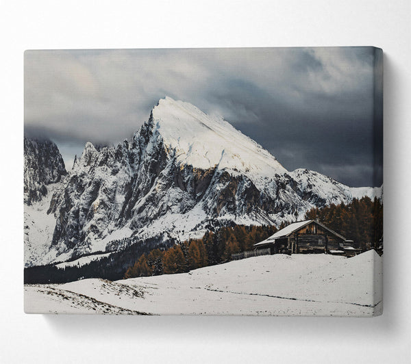  A Canvas Print of White Mountain Solitude Canvas Art