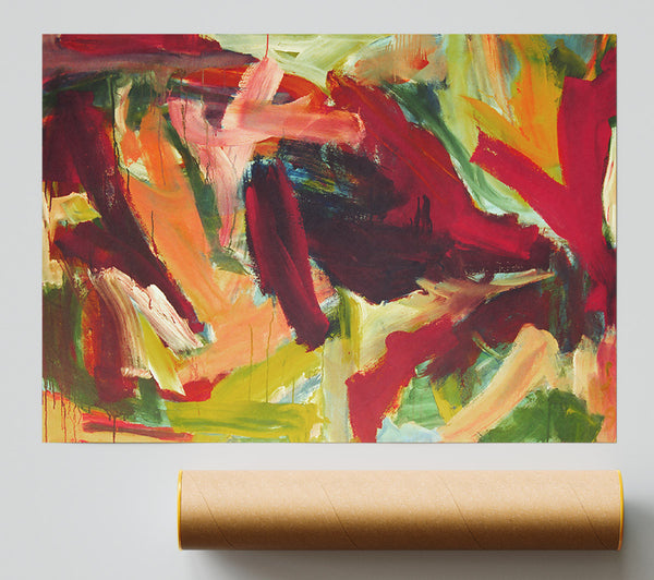Crimson And Green Dance Giclee Print
