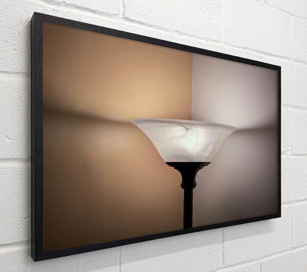 White Shade Corner Light