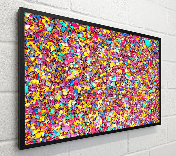 Yellow Confetti Burst
