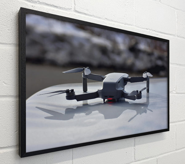 Grey Drone Reflection